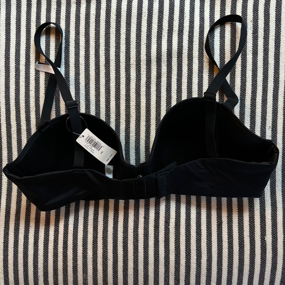 Gap Body multi-way strapless t-shirt bra black 34C NWT - Picture 4 of 6